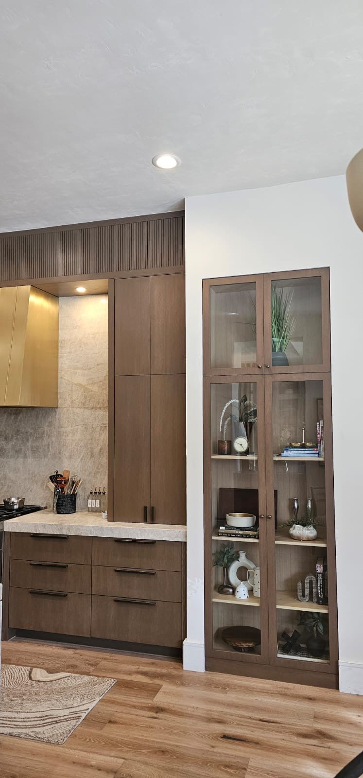 White Inset Kitchen