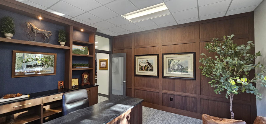 Built-in Bookcase Office