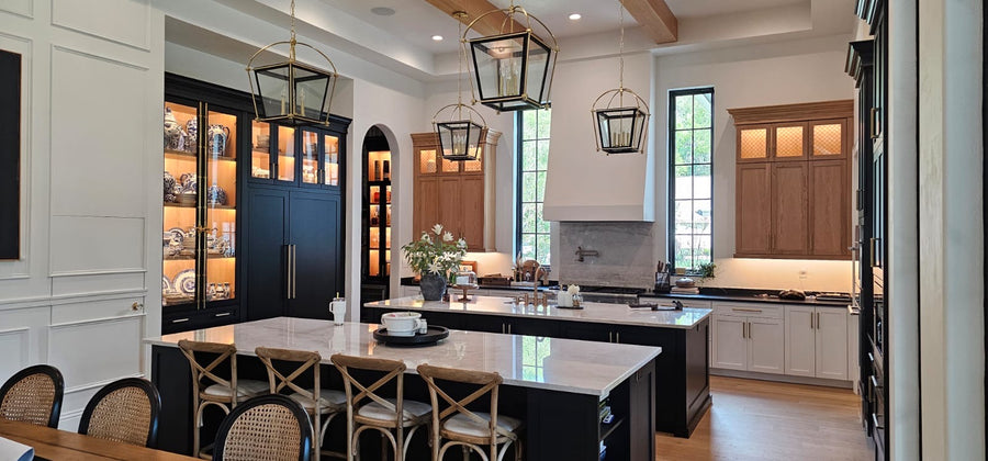 White Inset Kitchen
